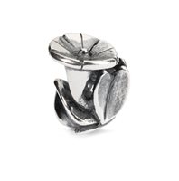 Charm Trollbeads Donna Fiori di nascita in Argento Perla TAGBE-00035 - TAGBE-00035